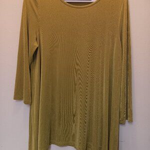 Women's Coldwater Creek XL Stretchy Top Green